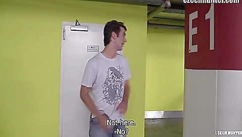 A skinny teen is being licked and fucked by a dude
