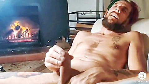Amateur solo male with a tattooed pussy in hd sex video