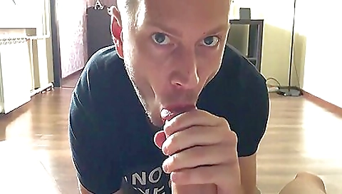 Brunette gets her mouth and pussy penetrated by big dick