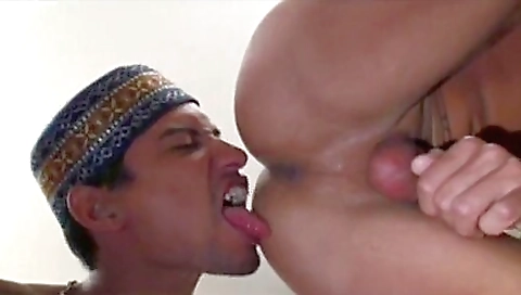 Busty amateur teen 18+ is getting fucked by two guys