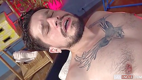 Hot brunette on camera getting fucked by a big cock