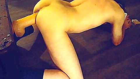 Horny amateur anal sex toy lover is getting fucked