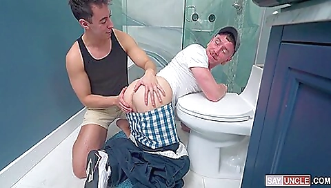 Busty blonde and her ass gets fucked and creampied