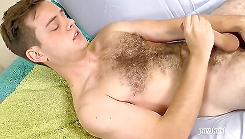 Amateur porn video featuring a woman with a huge bear cock