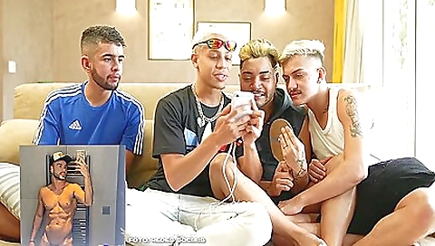 4 beautiful babes have a fantastic hardcore threesome