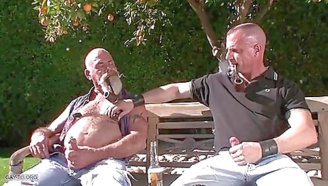 Romantic movie filmed outdoors on a private campfire