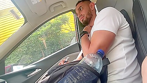 Peeping tanned partner has a peek inside a teen girl