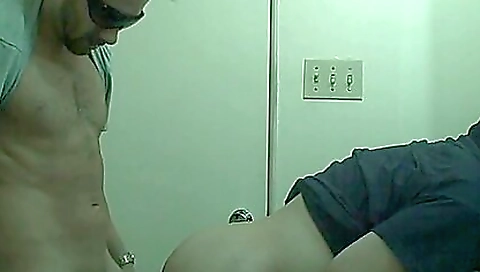 A brunette amateur with a nice big cock and a juicy hole