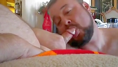 Chubby milf with a nice round ass and a deep throat