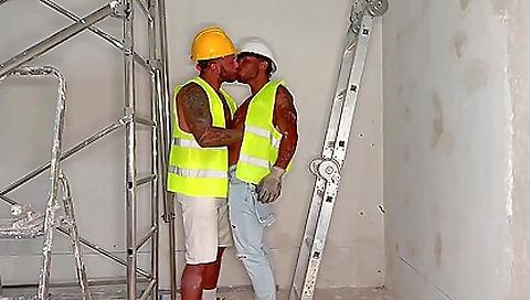 Big black cock has creampies over a tattooed brunette